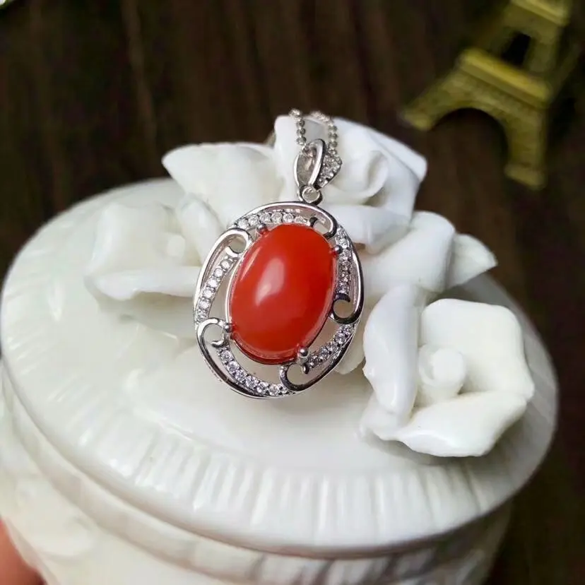 shilovem 925 silver sterling real Natural south Red agate rings fine Jewelry Christmas gift new trendy yhtz1014agnh | Украшения и
