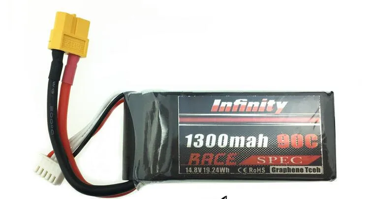 Коннектор Infinity 3S 11 1 В 14 8 в 1300 мА/ч 45C 90C 110C Графен Липо SY60 XT60 T разъем для