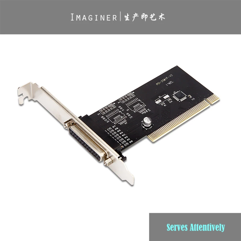 PCI Lpt 1 Порты и разъёмы I/O 25pin параллельный LPT карта расширения адаптер параллельных