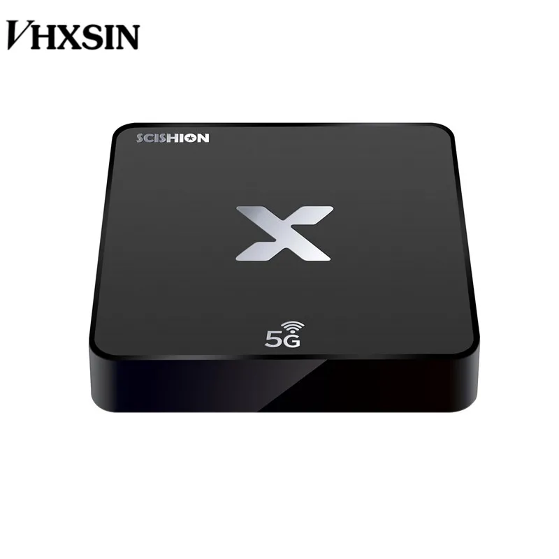 VHXSIN модель X 4 k Smart TV Box Android 8 1 Rockchip3229 2 Гб 16 5g WiFi|ТВ-приставки и медиаплееры| |