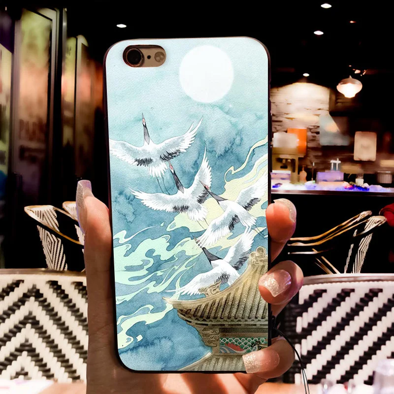 MaiYaCa японский стиль искусство Япония телефонные чехлы для iPhone 11 Pro Max 6S 6plus 7 7plus 8 8Plus X 5 5S XR XS MAX
