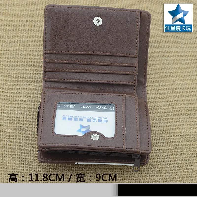 Японский аниме атака на Титанов шоколад ПУ короткий кошелек/кошелек с