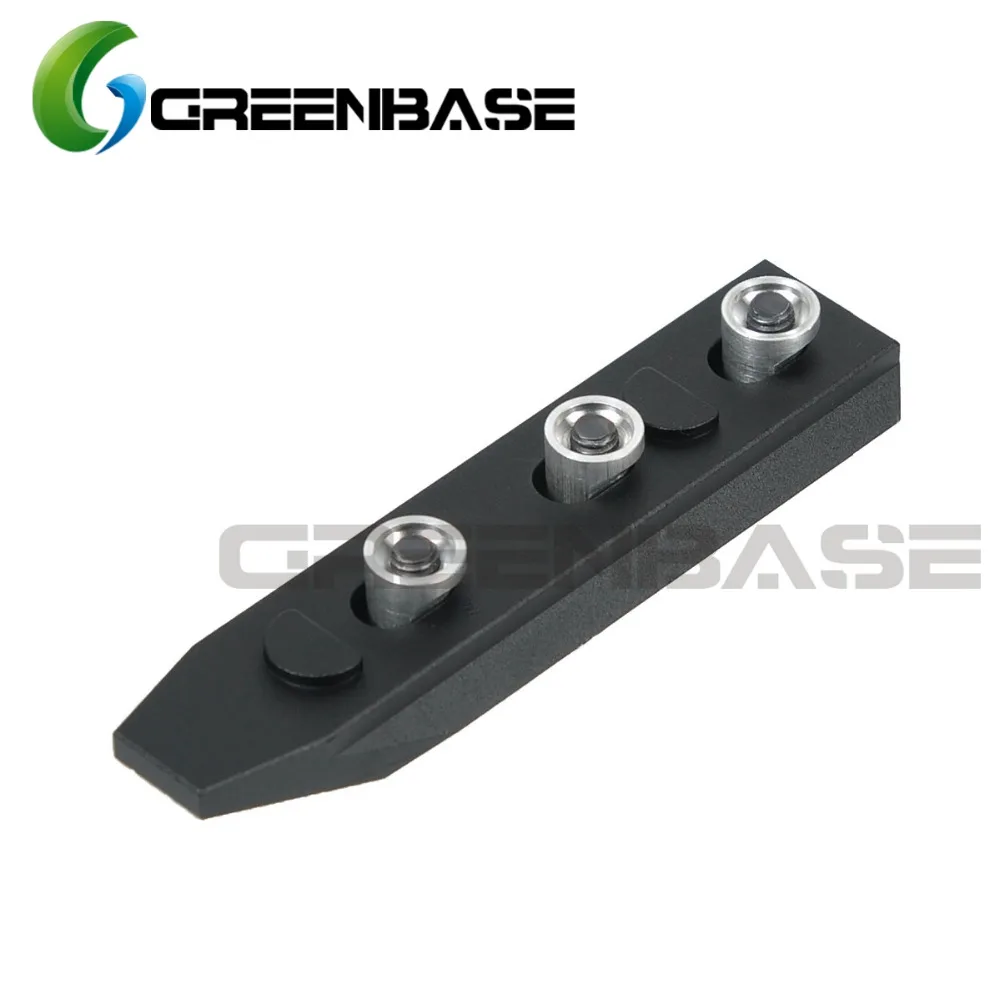 Greenbase Keymod направляющие Охотничьи аксессуары 5 слотов направляющая для URX 4 0 Quad Rail