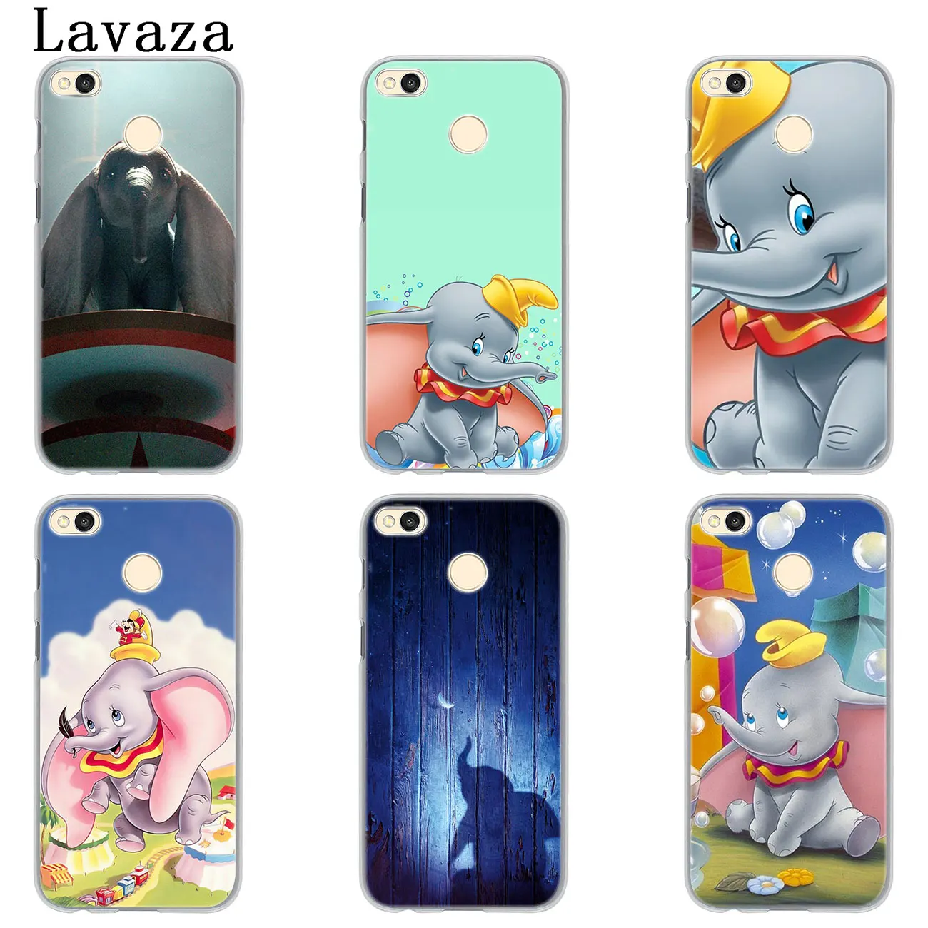 Твердый чехол для телефона Lavaza Dumbo elephant Xiaomi Redmi 8A 7A 6A 5A K20 K30 Note 8 8T 7 5 6