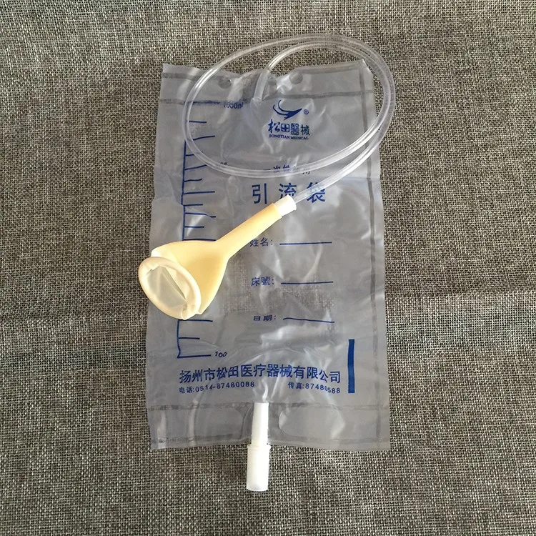5 шт. одноразовые медицинские латексные мешки для мочи 1000 мл|medical disposable|urine bag