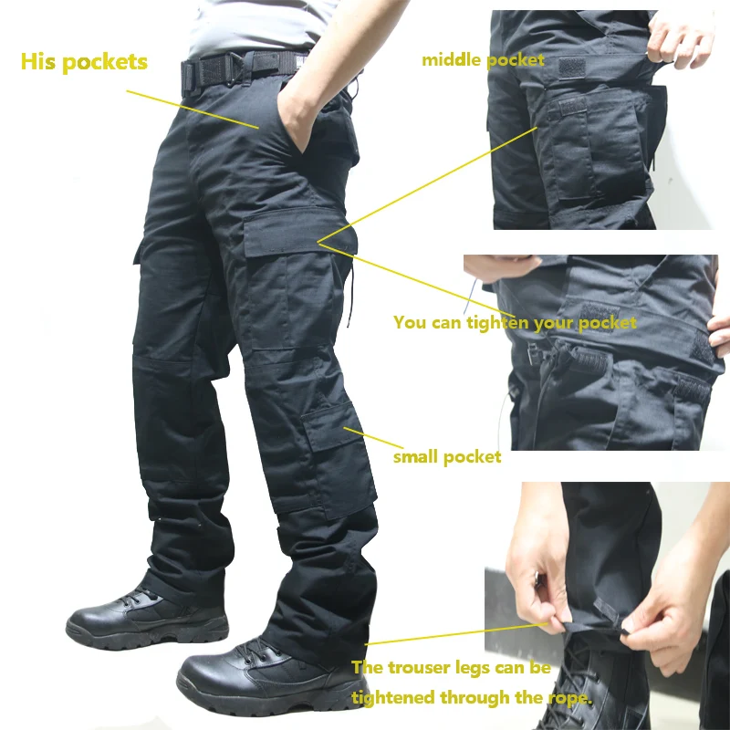 

TAK YIYING Camouflage Tactical Pants Paintball Hunting clothes with Knee Pads Airsoft Outdoor CS Hiking Army Combat Trousers