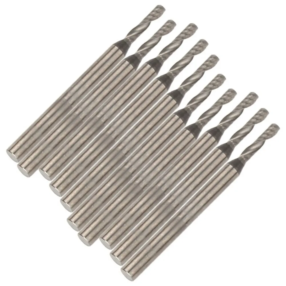 2x8 мм Резка карбида с одной канавкой резец ЧПУ набор инструментов для концевой