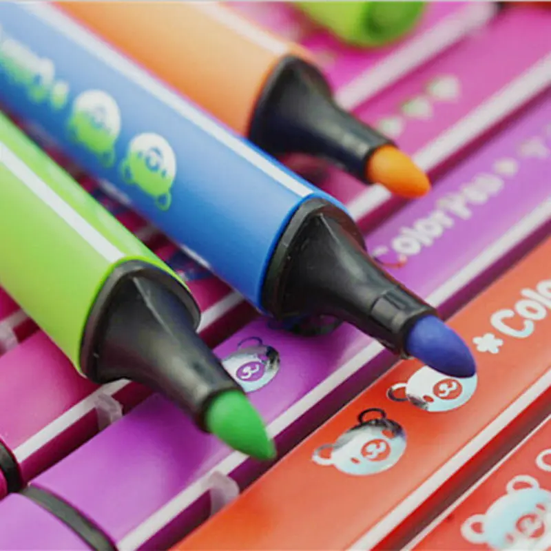 12/18/24/36/48PCS/Set watercolor pen art marker drawing painting can be washed | Канцтовары для офиса и дома