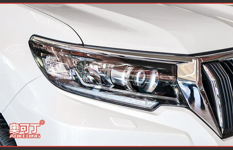 AKD автомобильный Стайлинг для фары для Toyota Prado- Динамический указатель поворота светодиодный фонарь LC200 DRL Hid Bi Xenon автомобильные аксессуары
