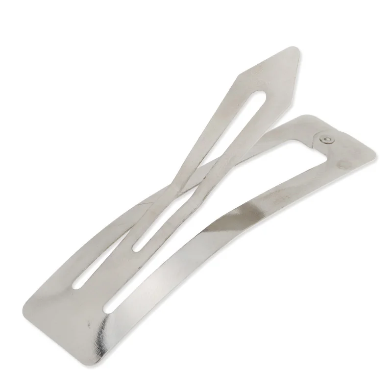 Клипса для волос с серебряным покрытием 20 шт. C4507 78*22 мм|silver plated|base settingsetting silver |