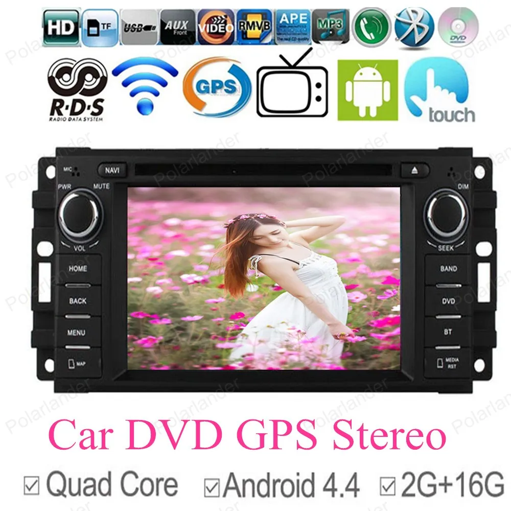 

2GB RAM Multimedia Stereo Quad core For Android Car DVD Radio For Jeep DODGE With GPS Navigation Radio Support 3G WIFI
