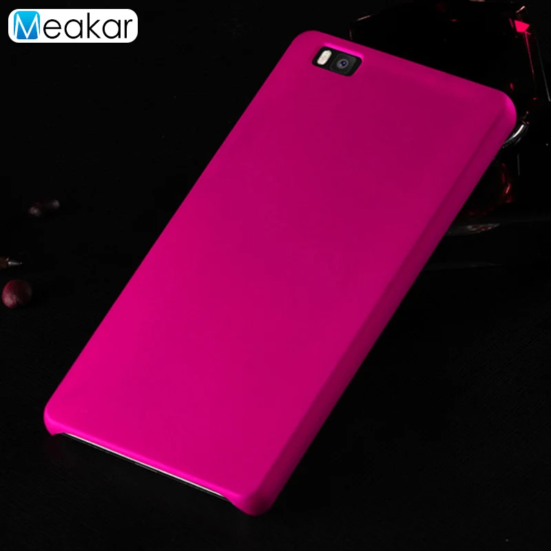 rose red Coque 5.0For huawei P8 Lite чехол для huawei Ascend P8 Lite P8 мини ALE-L21 ALE-L04 телефона чехол-лента на заднюю панель - Цвет: rose red