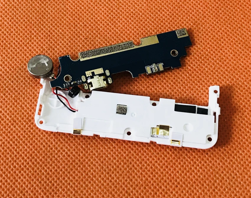 Б/у оригинальная зарядная плата с usb разъемом + Громкий динамик для OUKITEL K4000 Lite MTK6735
