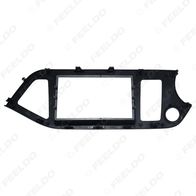 FEELDO 2Din Автомобильная установка DVD Радио фасции Рамка для KIA Picanto (TA)/Morning стерео