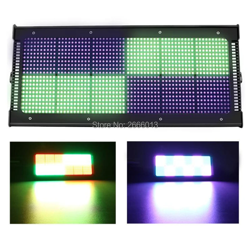 1200 LED сценический эффект стробоскоп 12 индивидуально управляемых модулей RGB
