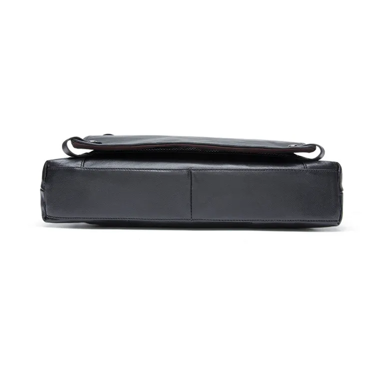 Men Luxury Fashion Handbag Genuine Leather Bags Business Mens Messenger Shoulder Bag Crossbody Men's Briefcase Laptop Tote | Багаж и