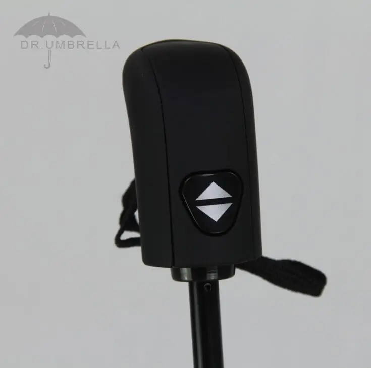 Черное покрытие Роза картина маслом зонтик Романтический три складной