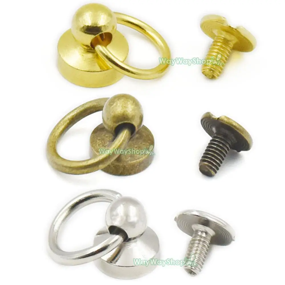 50 шт. уплотнительное кольцо для винтов 1/4 дюйма 6 мм|button ring|ring blackring glass |