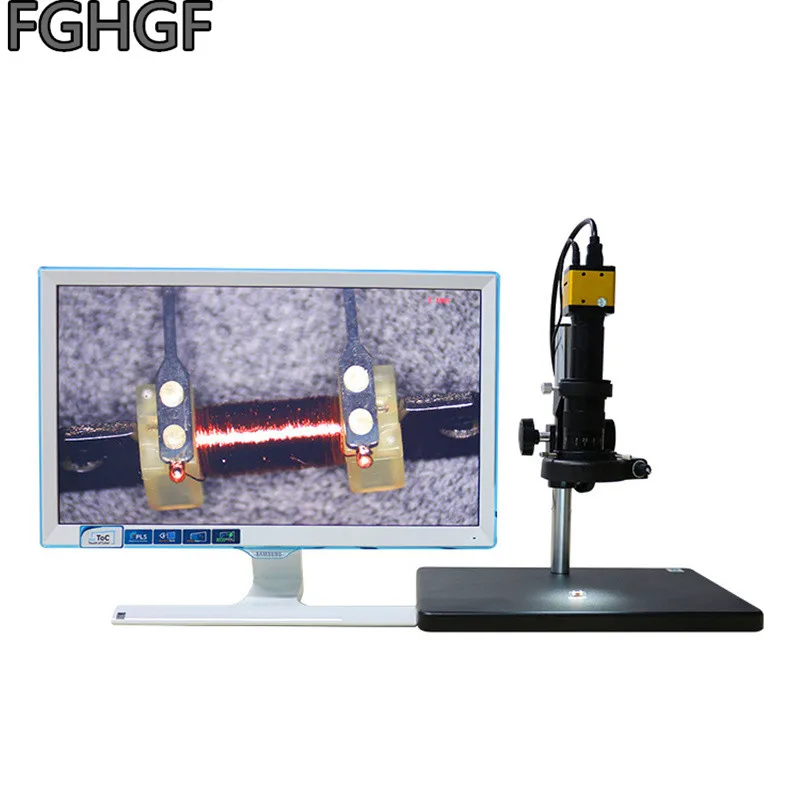 FGHGF HDMI 200 мегапиксельная камера HD электронный микроскоп 0745 зум объектив с