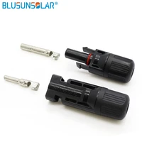 1000 pairs tuv waterproof ip67 solar pv connection cable coupler connector pv male female used in solar panel system tf0183
