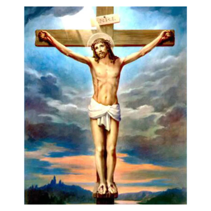 

Алмазная 5d картина «сделай сам», полностью Религиозная Христианская вышивка крестом, аксессуары для вышивки, мозаика, вышивка крестиком Z1132