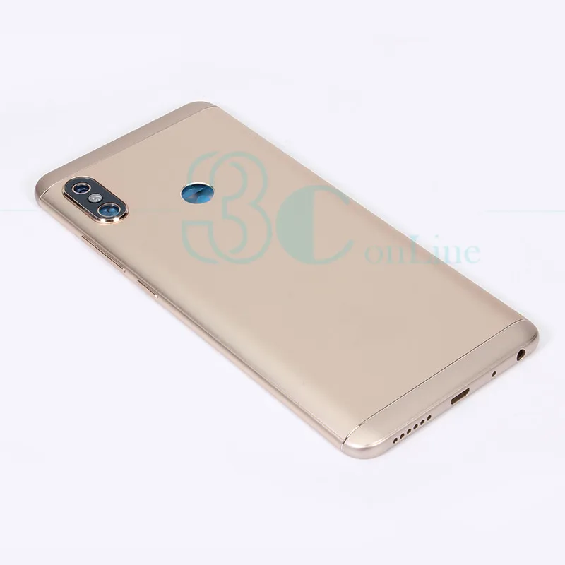 Оригинальный Redmi Note 5 Pro Чехол для задней крышки батареи корпус двери алюминий +