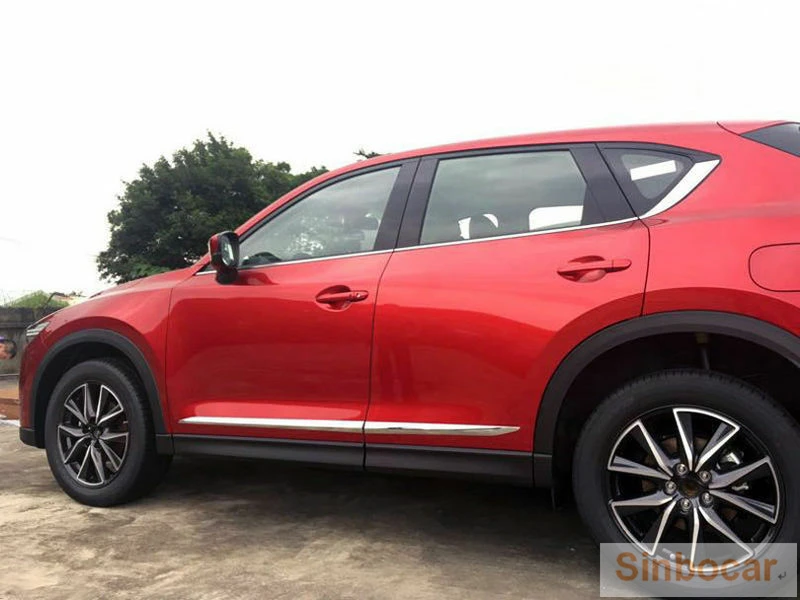 ABS хромированный корпус двери боковой молдинг крышка отделка 4 шт. для Mazda CX 5 2018 2019