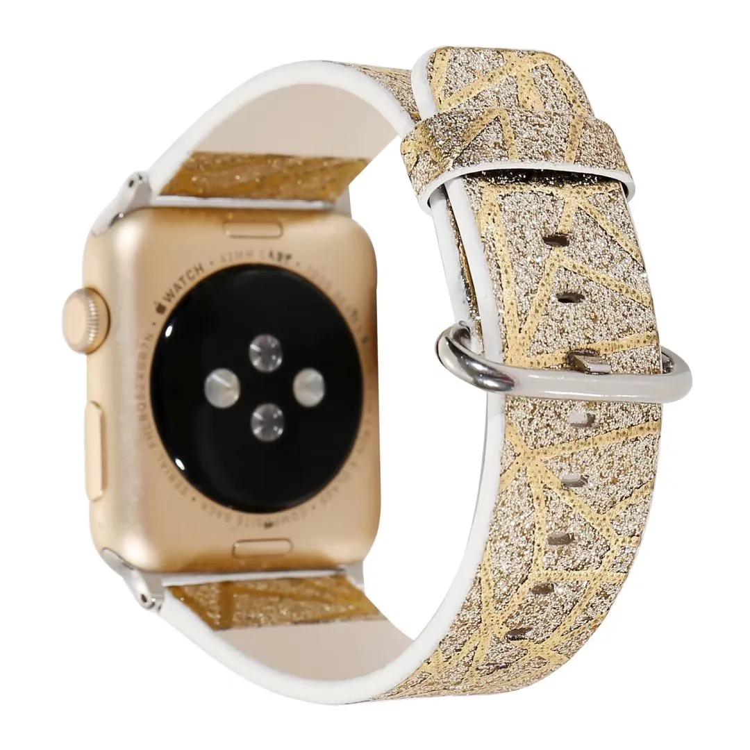 Браслет из искусственной кожи для Apple Watch Series 3 iWatch 1/2 42 мм 38 мм|Ремешки часов| |