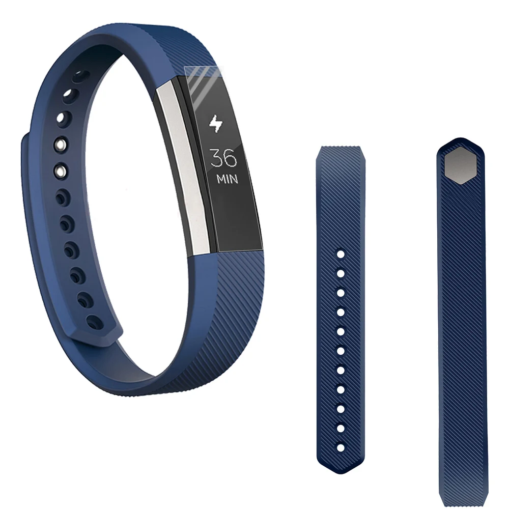 Для умных часов Fitbit Alta frontier/классический силиконовый сменный ремешок с кнопкой