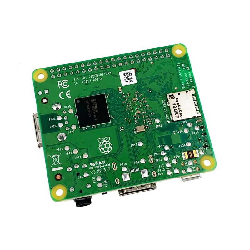 Raspberry Pi 3 Модель A+ Plus Pi 3A+ с 2,4G и 5G WiFi 4,2 Bluetooth 4 ядра 1,4G cpu