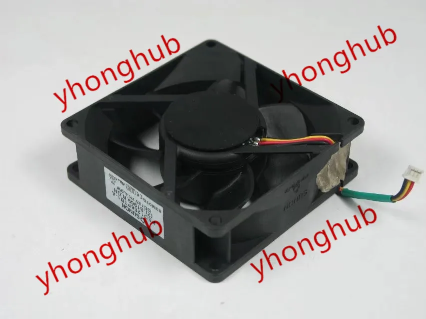 SUNON PSD1208PTB1 A (2).B1969.R.GN DC 12 В 4 0 ВТ 80x80x25 мм вентилятор охлаждения сервера|square fan|server fandc