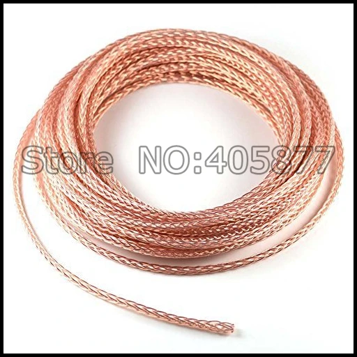 1 метр OCC 8-Core Pure Copper Bulk Cable для HiFi кабель наушников Сделай Сам Audio | Электроника