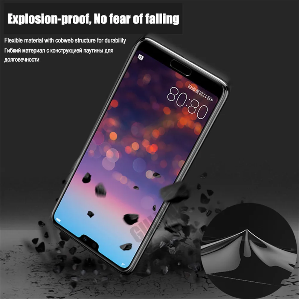 Мягкая Гидрогелевая Защитная пленка для Huawei Mate 10 P10 P20 Pro lite Защита экрана Honor 7X 8 9 9i