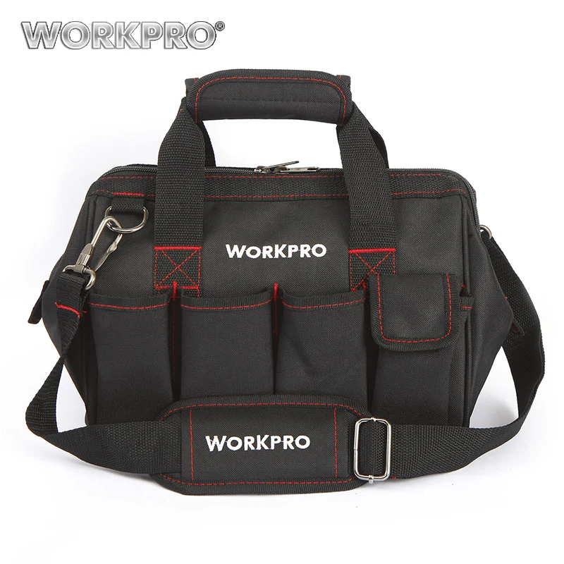 

WORKPRO 12-Inch/30cm Tool Bag Waterproof Electrician Bag Multifunctional Bags for Travel Bags