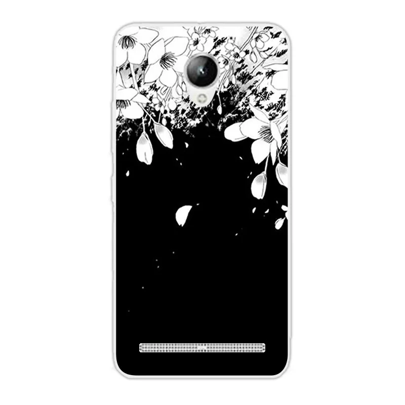 For Lenovo Vibe C2 / Power K10A40 Fundas Back Cover Soft TPU Silicone Prower Dark Phone Cases |