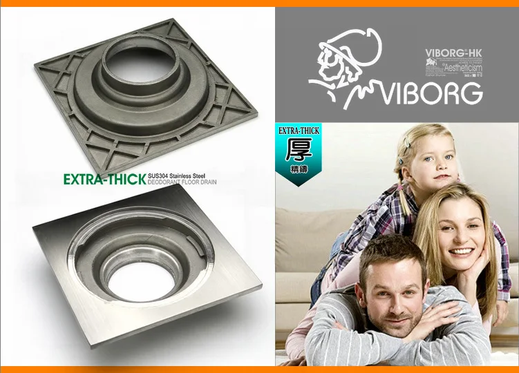 Твердотельный SUS 304 VIBORG Deluxe из нержавеющей стали сверхплотный сверхмощный