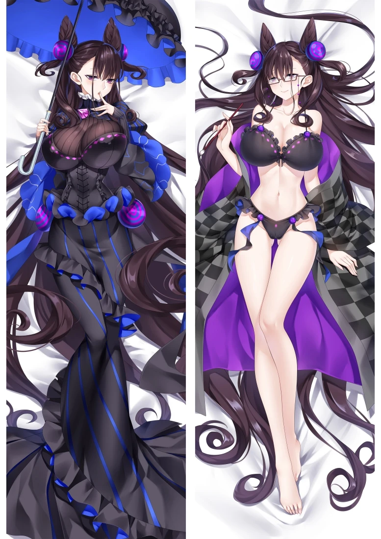 Японский аниме Fate/Grand Order FGO Murasaki Shikibu сексуальная девушка обнимает тело наволочка