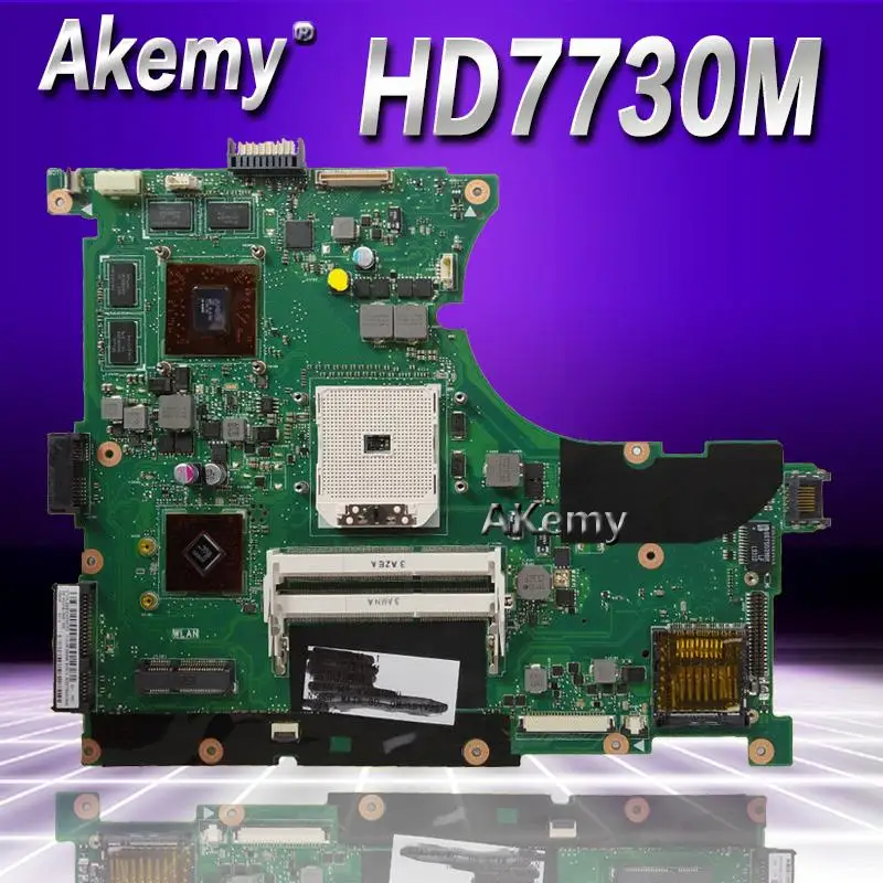 Akemy N56DP материнская плата для ноутбука HD7730 2 ГБ N56D тестовая 60 NQOMB1002 C03 Материнская