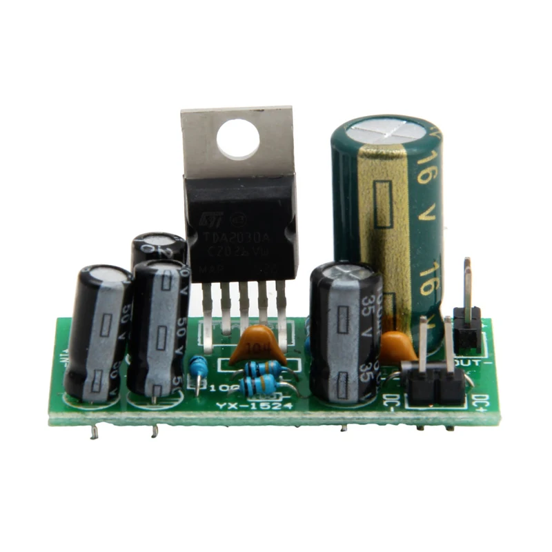 DC 12V 18W 1 V3 TDA2030A CH сабвуфер стерео цифровая плата усилителя звука|Операционные