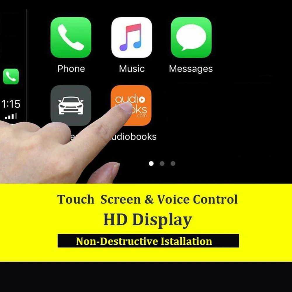 USB CarPlay адаптер для Android автомобиля головное устройство Zbox2 Plug and Play сенсорного
