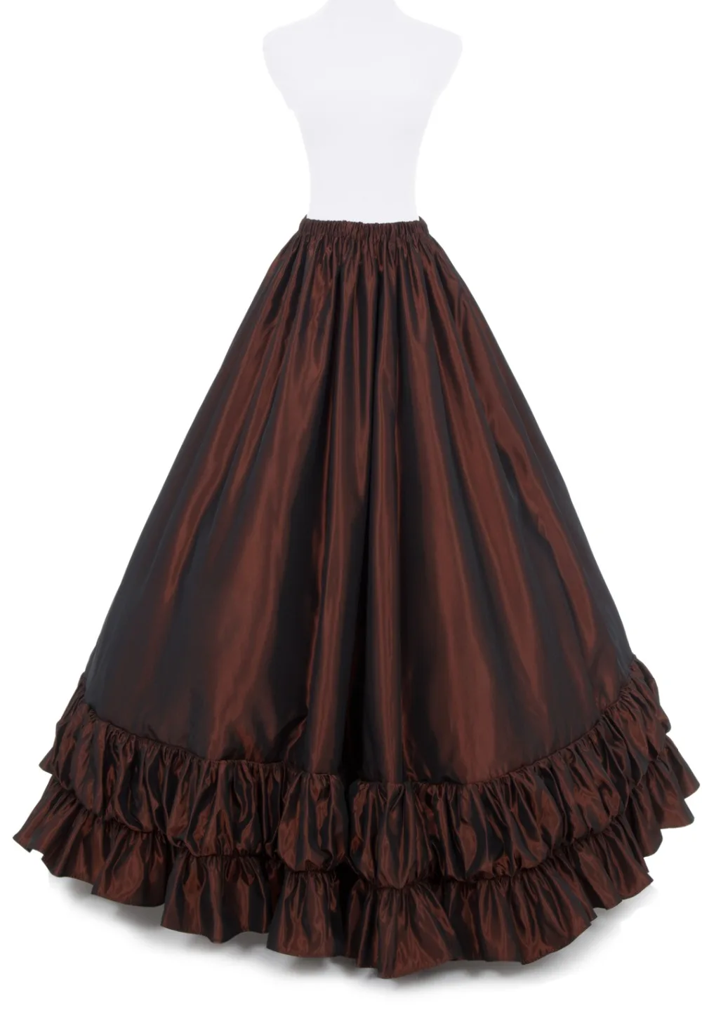 

Ava Victorian Skirt Victorian French Pleated Gathered Bustle Skirts