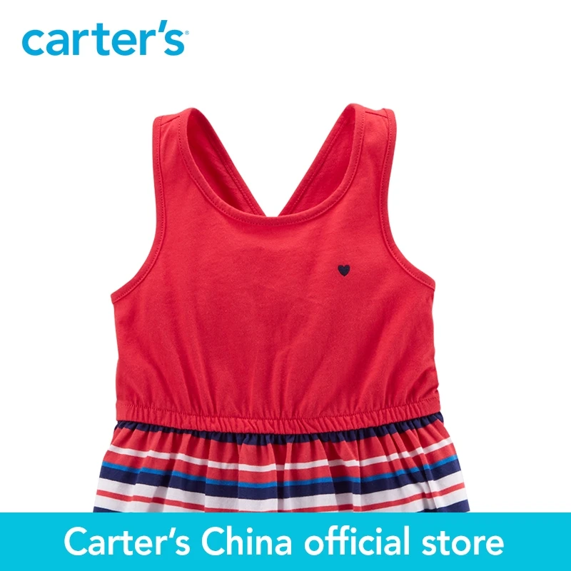 Carter's/1-Piece Четвертого июля платок платье летнее для девочек маленьких детей