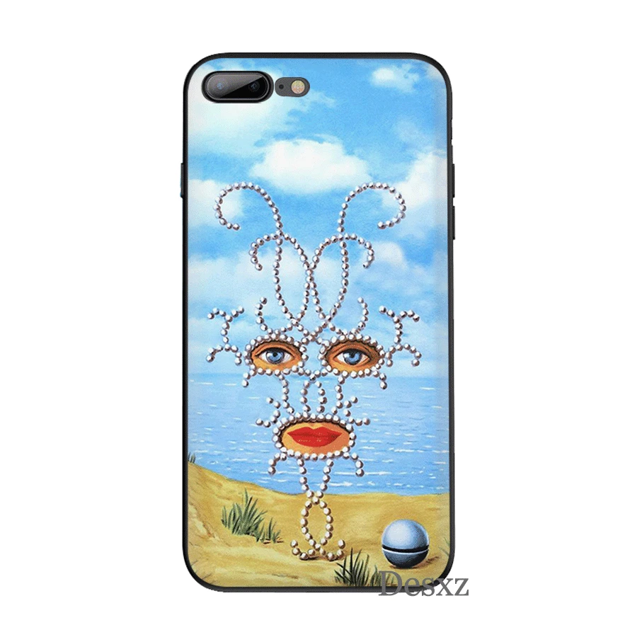 B11 Мобильный чехол для телефона для iPhone 11 Pro XR X XS Max iPhone 6 6S 7 8 Plus 5 5S SE чехол Rene Magritte сумка корпус - Цвет: B11
