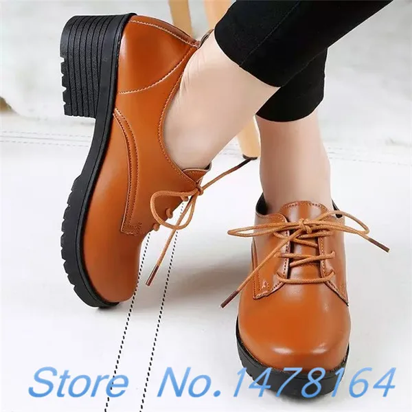 Ботинки на плоской подошве с круглым носком в японском стиле | Тематическая