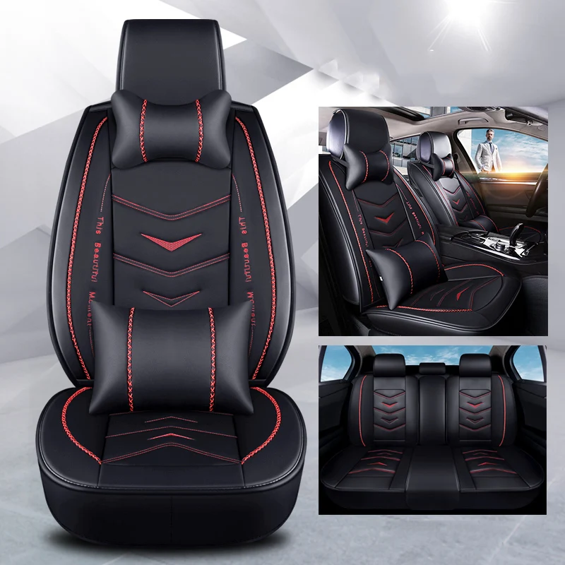 

WLMWL Universal Leather Car seat cover for Great Wall all models Tengyi C30 C50 Hover H5 H3 H6 car styling auto Cushion
