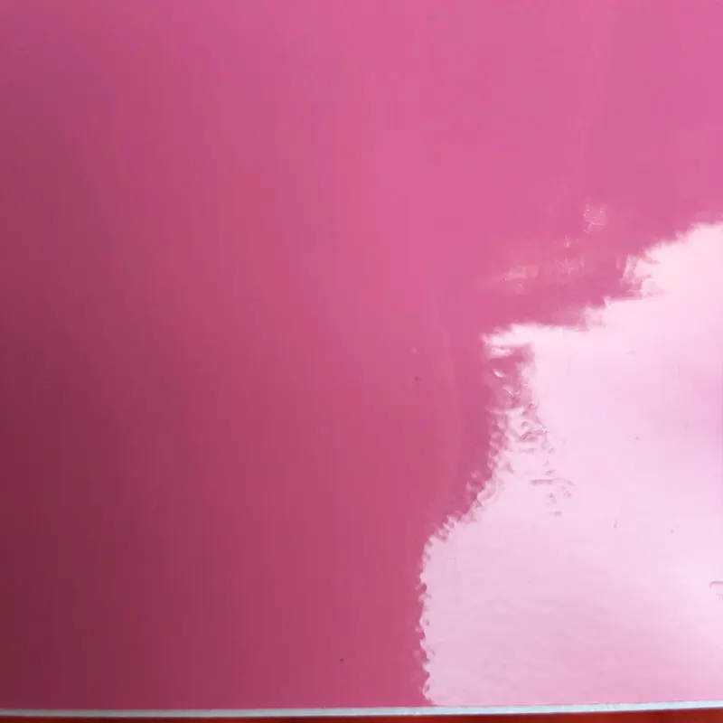 Pink Наклейка на мотоцикл, виниловая клейкая супер глянцевая фортепианная черная пленка с воздушным пузырьком, наклейка на крышу автомобиля - Название цвета: Pink