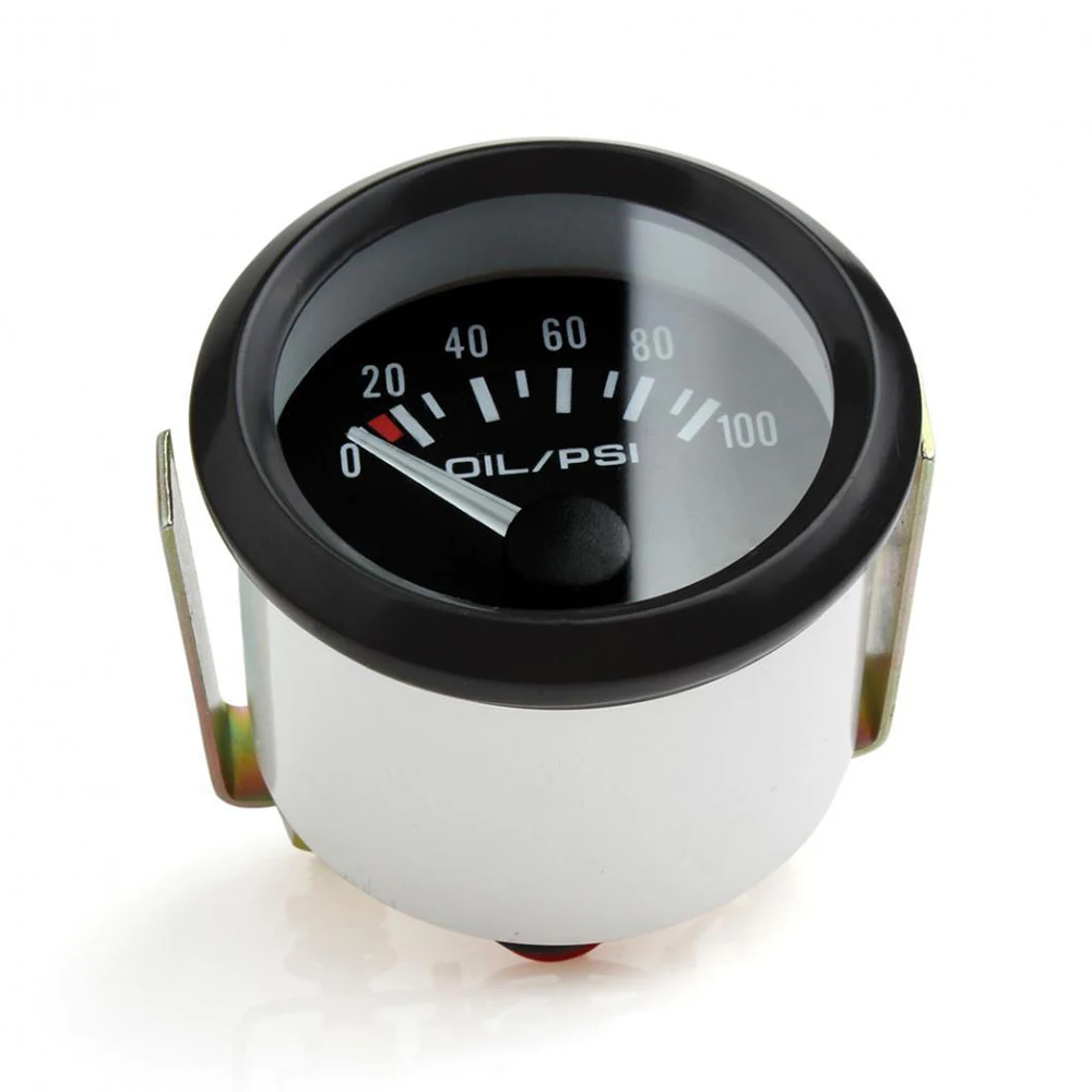 PSI Pressure Gauge Press guage 2Inch Oil 0-100 78g for automobile pro new hot truch White Light | Автомобили и мотоциклы