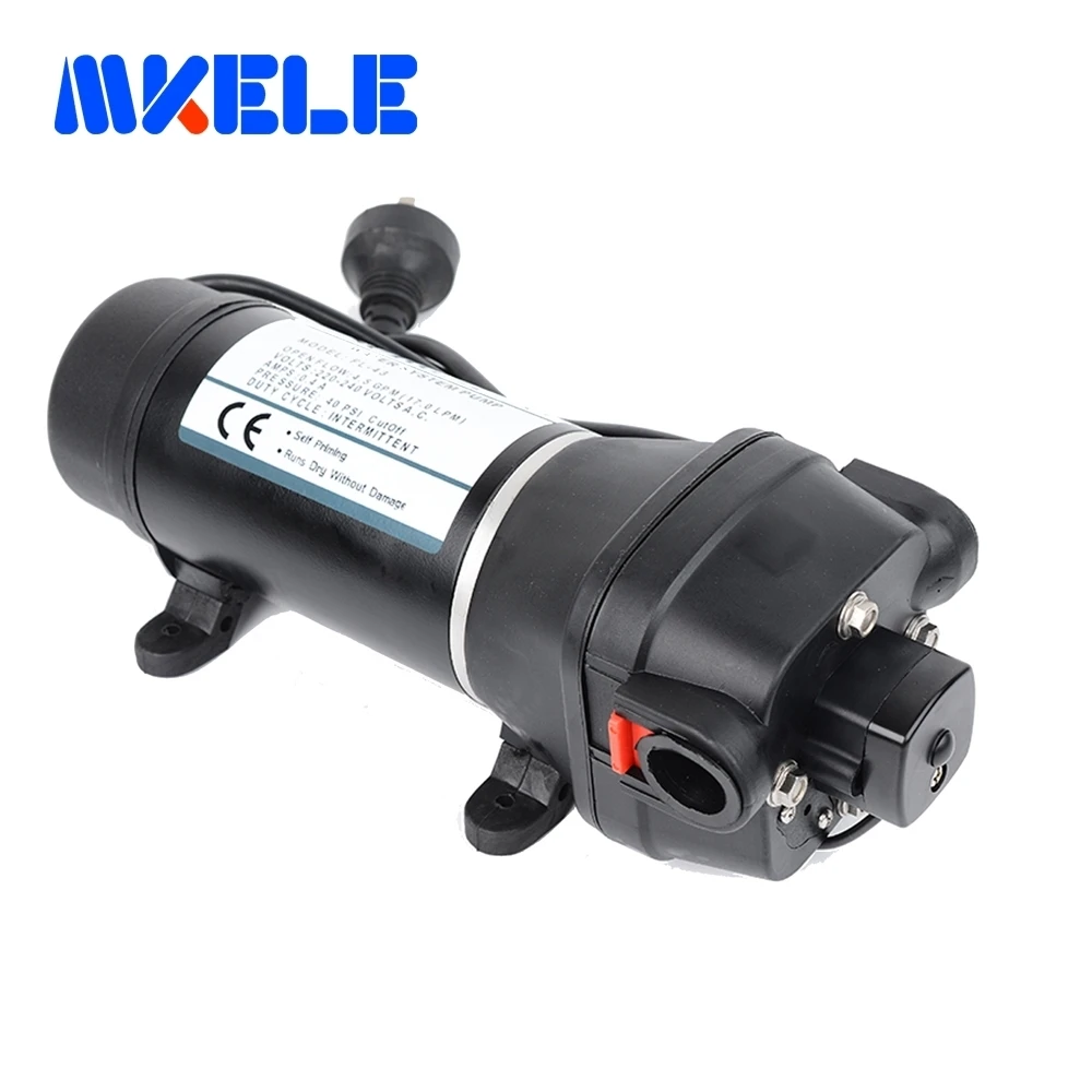 FL-43 220v ac Electric Water Pump mini Diaphragm 25m lift Submersible pumps | Обустройство дома