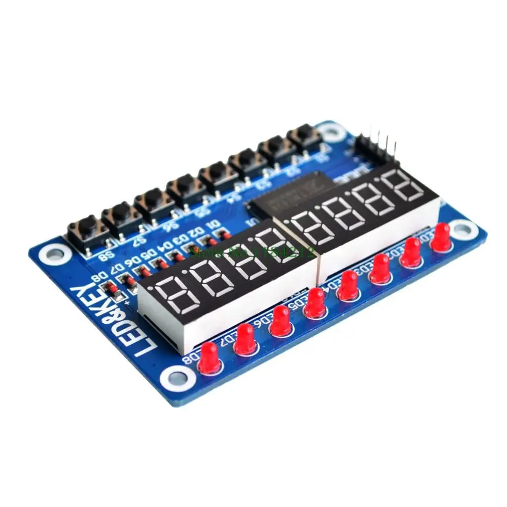 Ключ для AVR нового 8-битного цифрового светодиодного модуля трубки TM1638 |