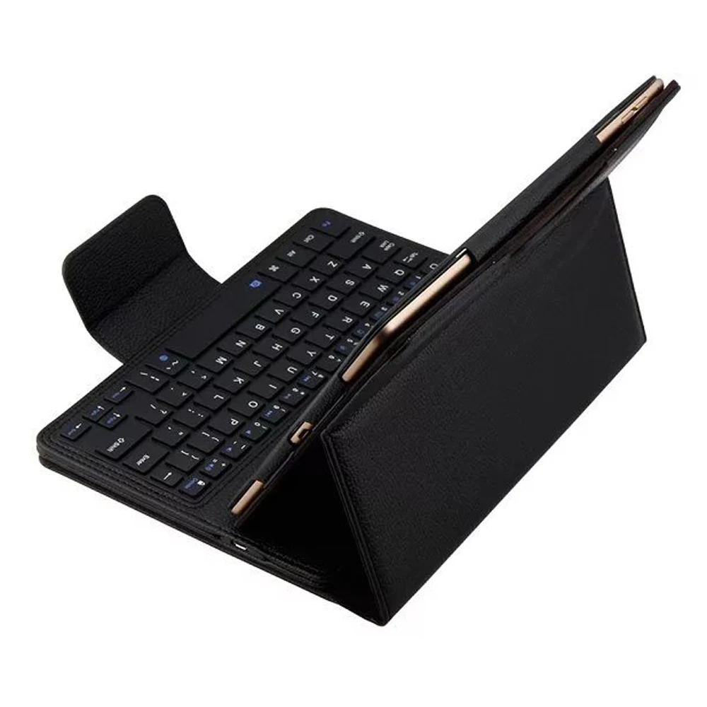 Роскошный Съемный чехол-книжка с клавиатурой Bluetooth 3 0 для Apple iPad Air 1 2 Air2/iPad Pro 9 7 2016